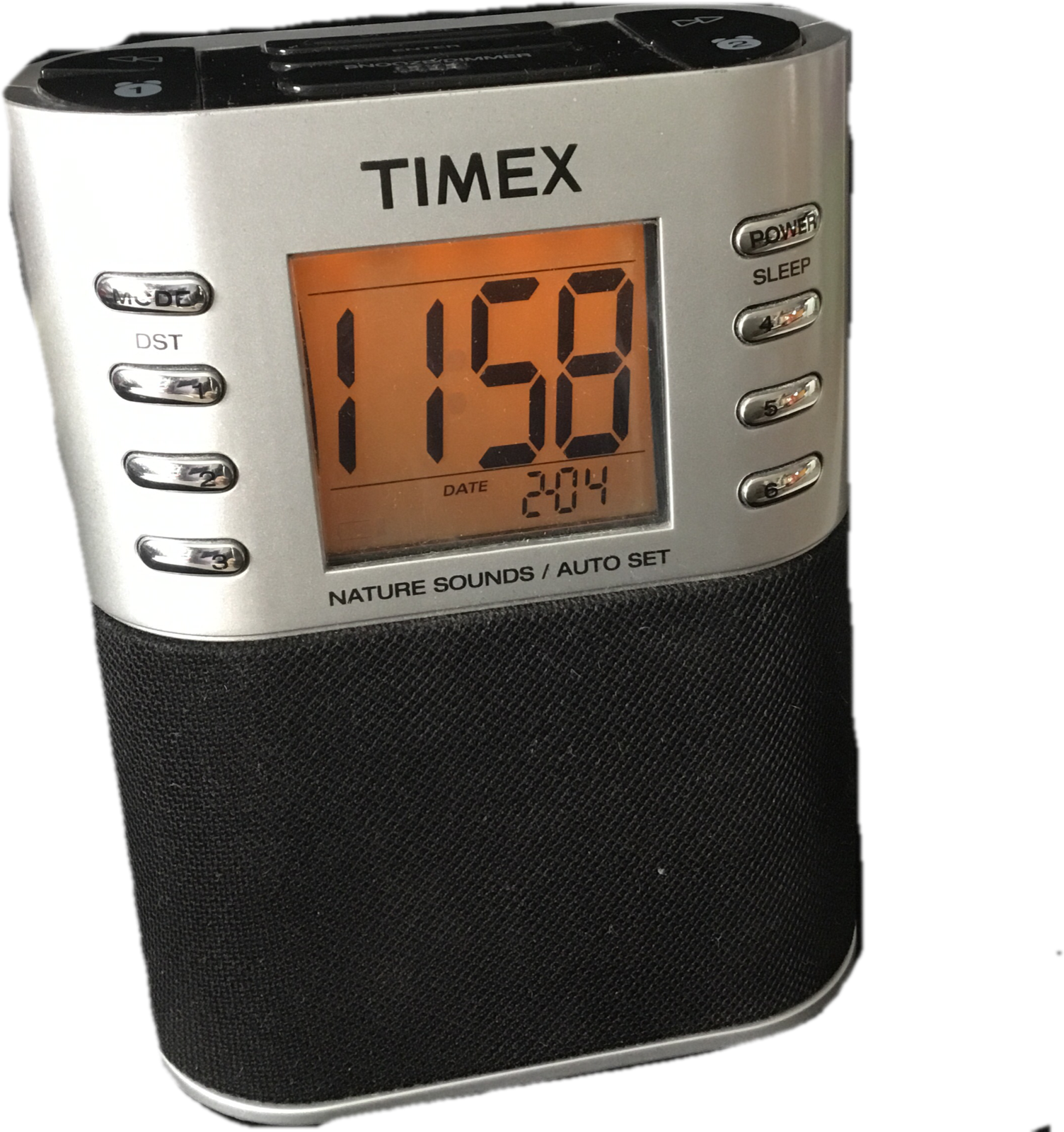 Timex Nature Sounds Digital Alarm Clock And 10 Similar (1504x1600), Png Download
