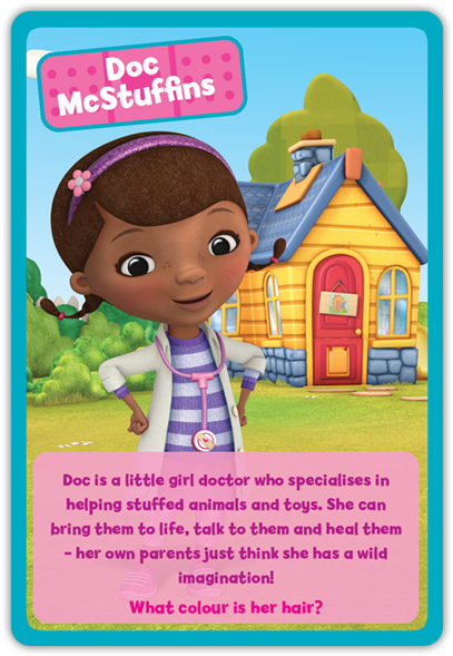 Top Trumps Doc Mcstuffins Activity Pack 000851 Disney - Cartoon (600x600), Png Download
