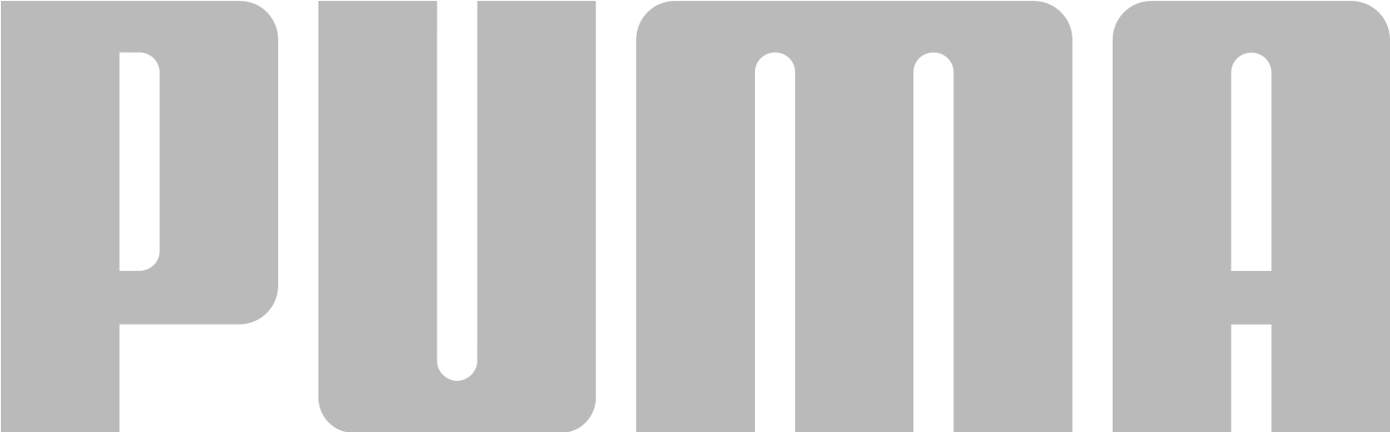 Puma-transp - Monochrome (1560x534), Png Download