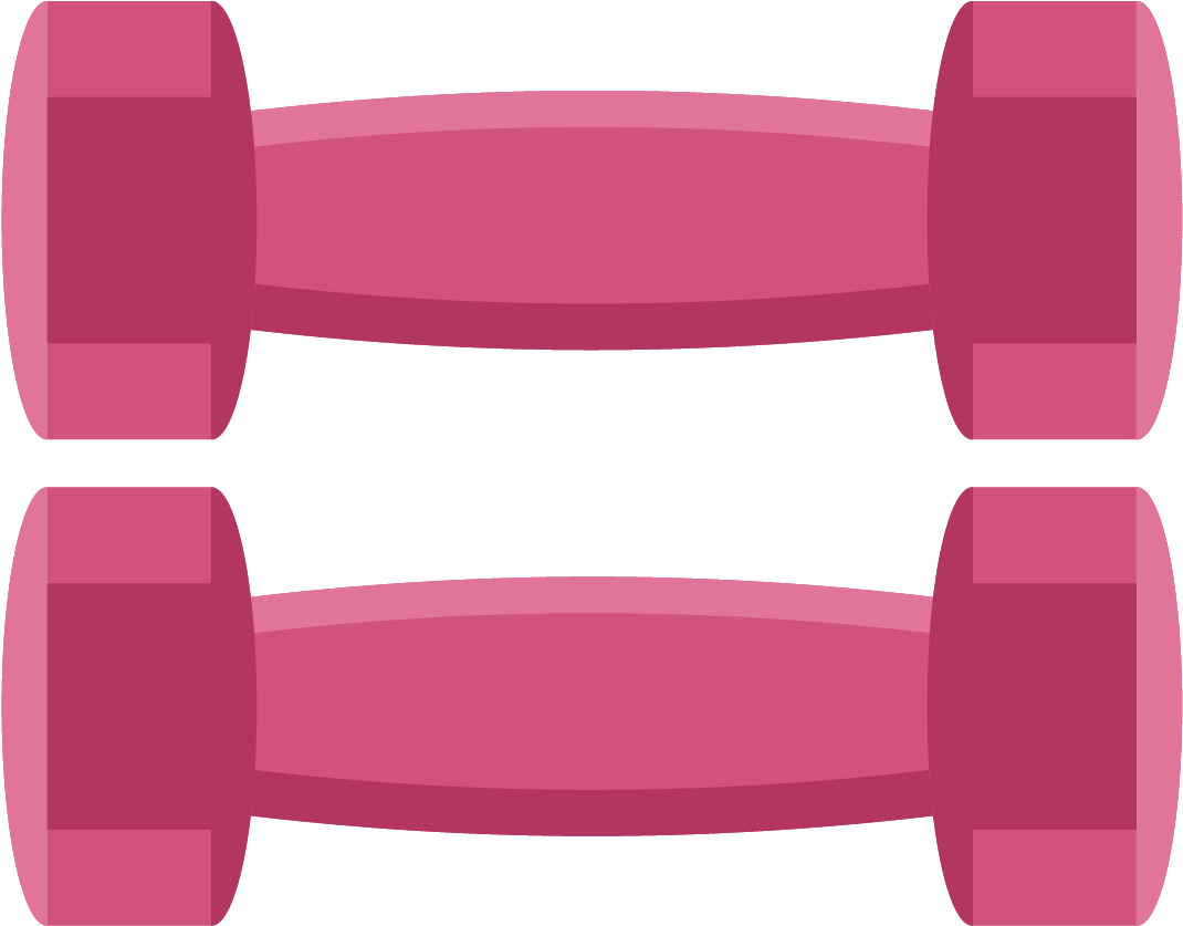 Dumbbell (1371x1092), Png Download