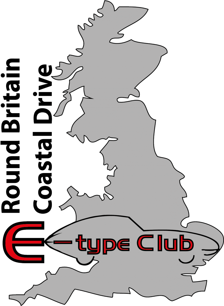 Jaguar E Type Club Round Britain Coastal Drive - Illustration (889x1200), Png Download