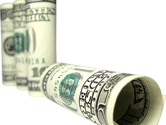 Money Png Transparent Images - Benjamin Franklin 100 Dollar Bill (640x480), Png Download