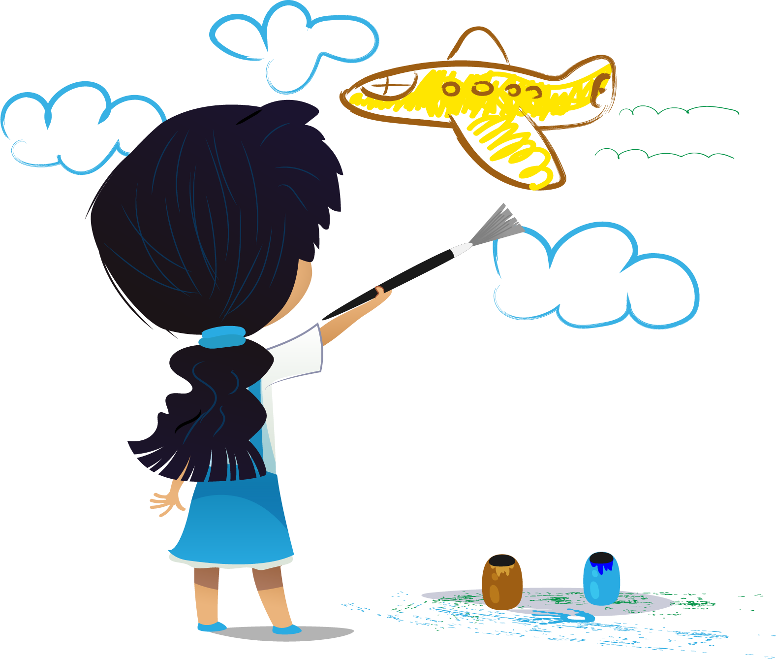 5-minute Crafts Kids - Drawing (1577x1338), Png Download