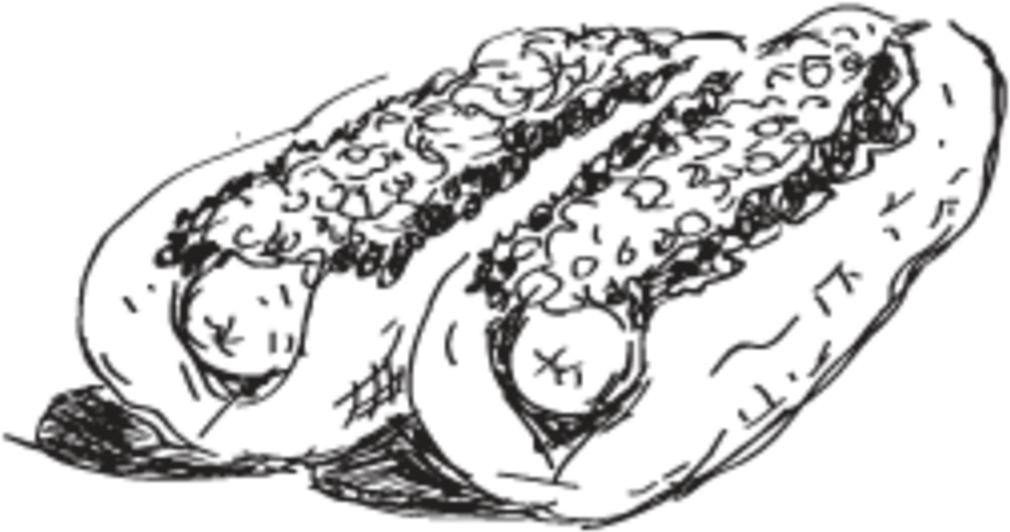 The Story Behind Great American Menu - Sketch (1200x675), Png Download