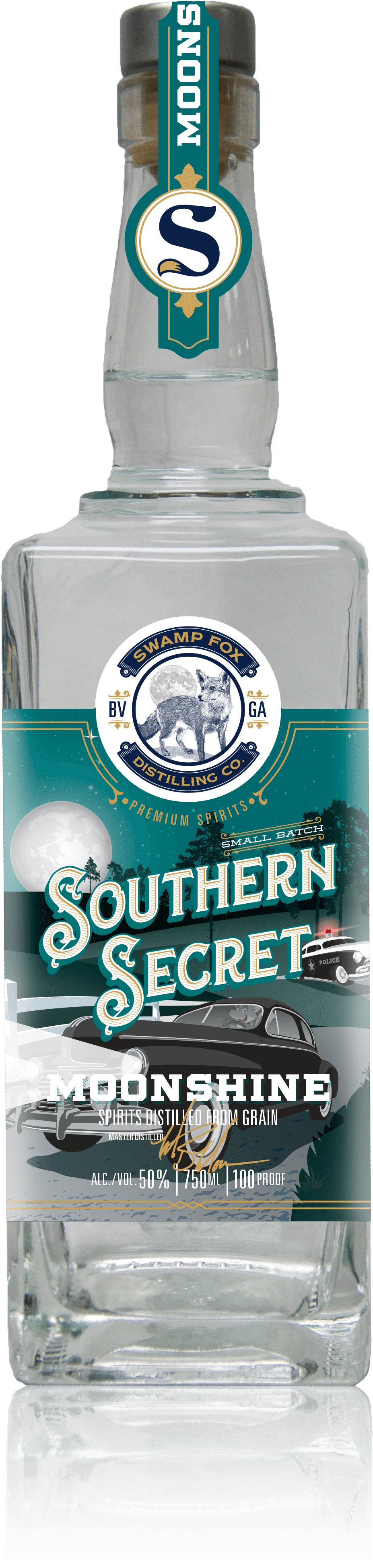 Moonshine Is Not Just A Southern Thing But It's Damn - Swamp Fox Distilling (1264x4308), Png Download