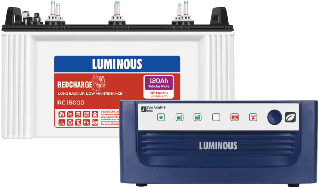 Eco Watt 650 Red Charge Rc - Luminous 18000 St (672x672), Png Download