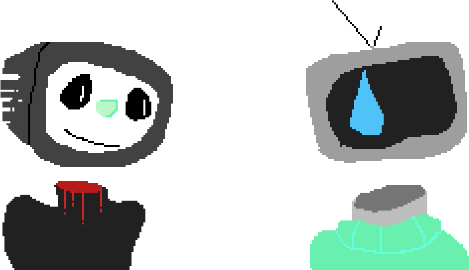My Old Tv Oc & @thememelord Oc (1024x576), Png Download