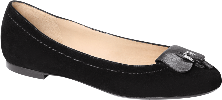 Ballerina Flats - Balzane Roots - Shoes - Longchamp - Ballet Flat (950x950), Png Download