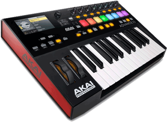 Keyboard Controllers, Anthonys Music Sales 02 - Akai Advance 25 (666x518), Png Download
