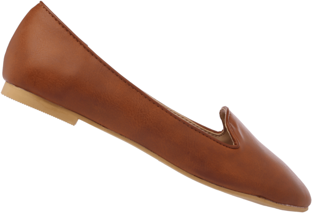 Womens Daily Wear Slipon Ballerina Shoe - Ballet Flat (640x960), Png Download