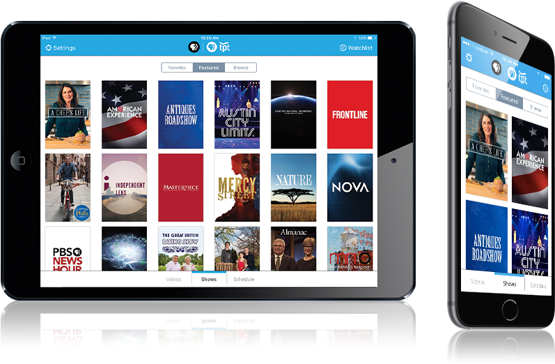 Ipad And Iphone - Pbs Passport Phone (861x600), Png Download