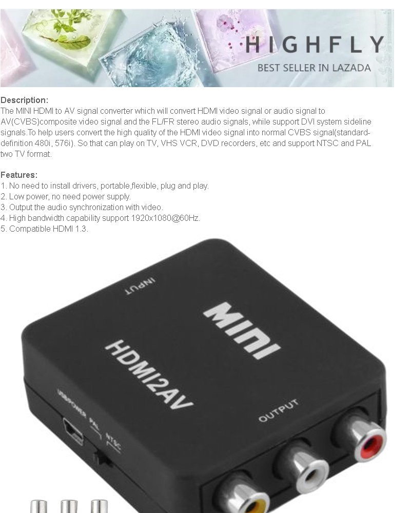 Product Details Of 【free Gift】digital Hdmi To Rca Composite - Rca Connector (1653x1000), Png Download