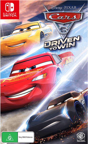 Driven To Win - Cars 3 Driven To Win Nintendo Switch Australia (600x600), Png Download