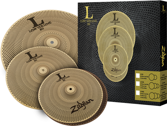 Low Volume Drum Set Options Now Available At The Drum - Lv348 Pack Platillos Zildjian (800x800), Png Download