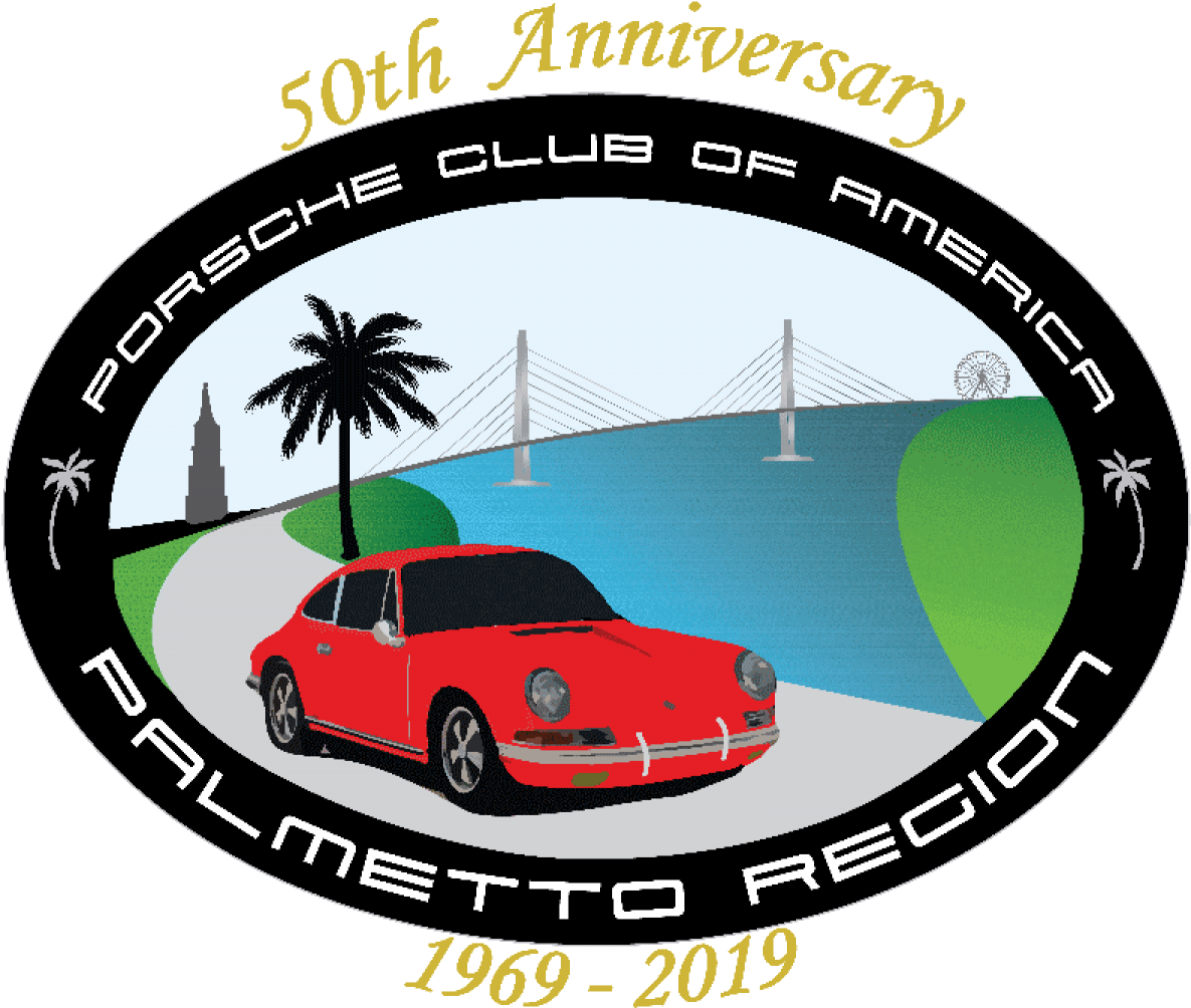 Palmetto Region 50th Anniversary - Porsche 356 (1200x1016), Png Download