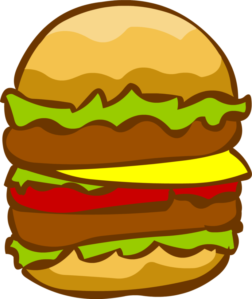 821 X 973 14 - Double Burger Clip Art (821x973), Png Download