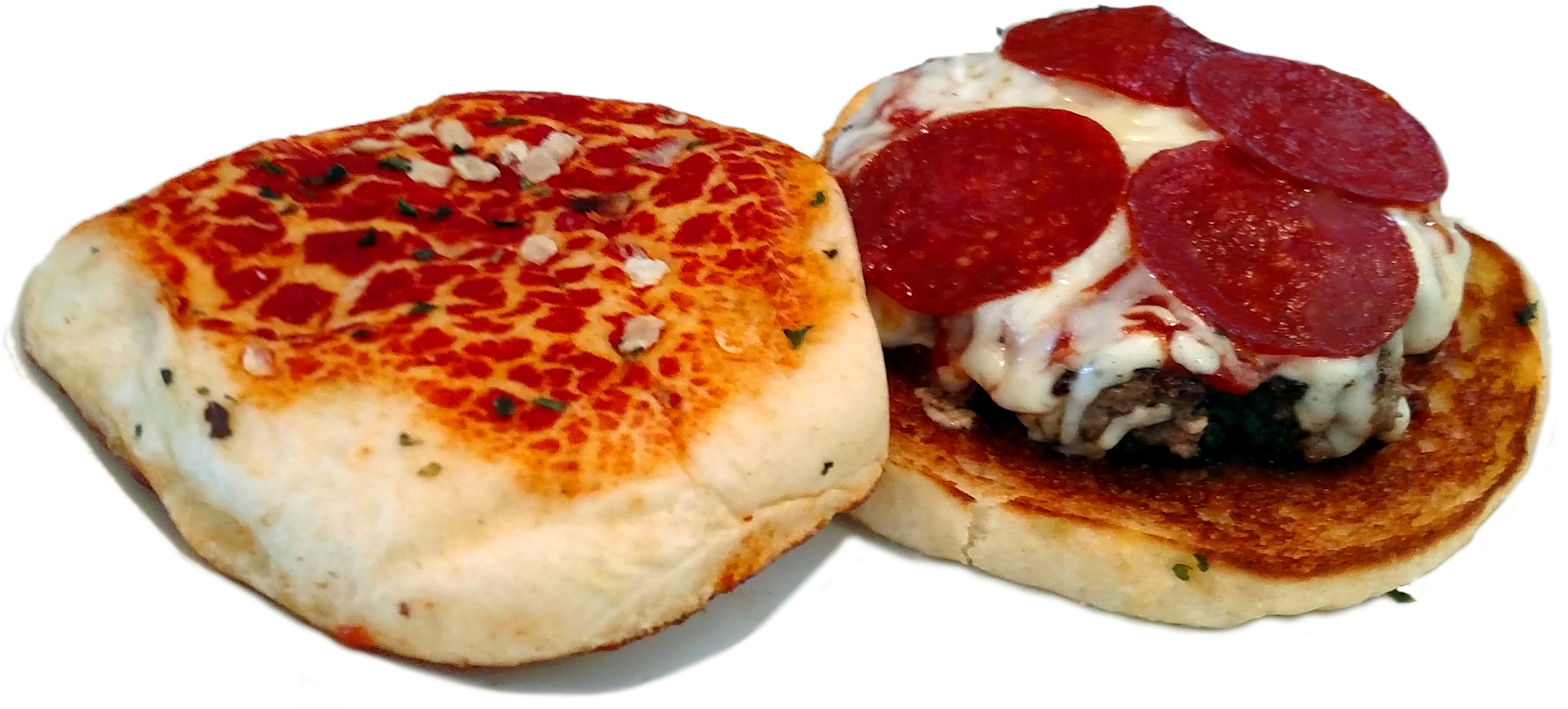 Pizza Burger 2016 Nate - Pizza Burger Png (3152x1447), Png Download