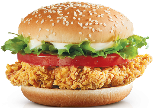 Burger Png Transparent Images - Hamburger (640x480), Png Download