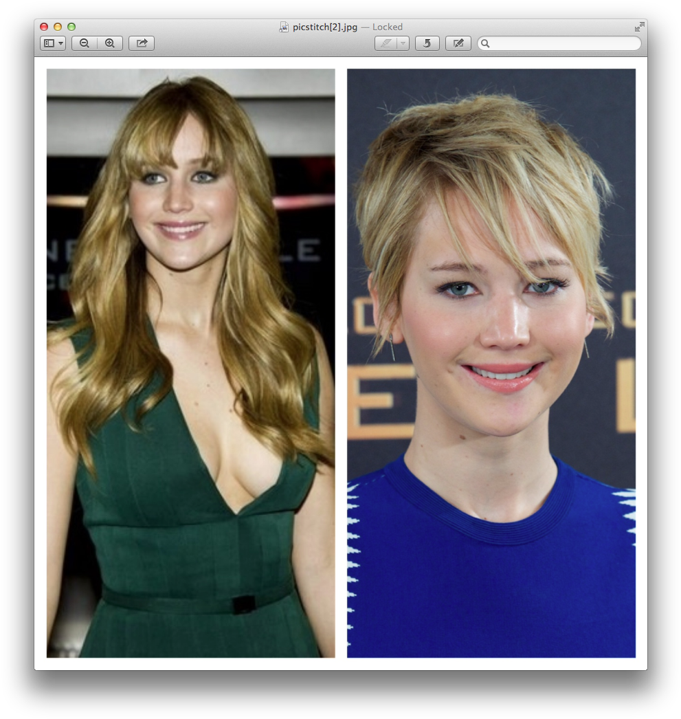 Jennifer Lawrence Pixie Cut (1006x1061), Png Download