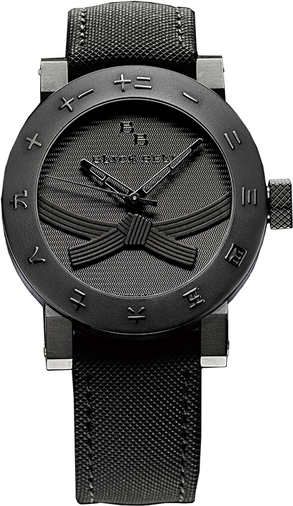 Black Belt Watch (619x827), Png Download
