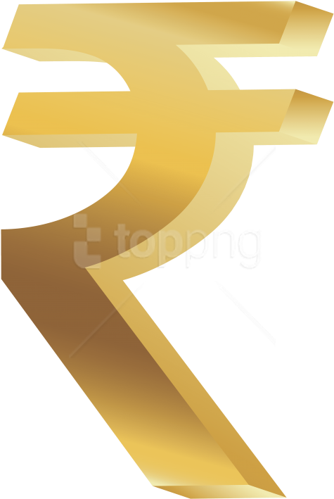 Free Png Download Rupee Symbol Clipart Png Photo Png - Transparent Background Rupee Symbol Png (480x718), Png Download