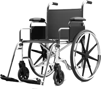 Wheelchair (852x480), Png Download