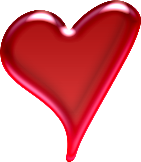 Heart (600x700), Png Download