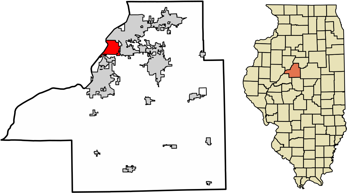 Creve Coeur, Illinois - County Illinois (1200x700), Png Download