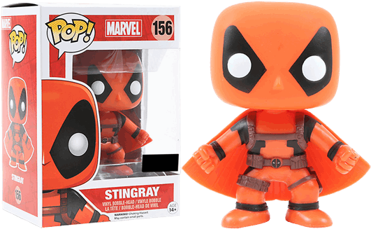 Stingray Deadpool Pop Vinyl Figure - Funkos Exclusivos De Hot Topic (600x600), Png Download