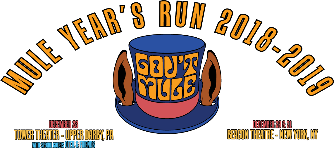 Download Gov't Mule Nye Gov T Mule New Years Eve 2018 Full Size PNG