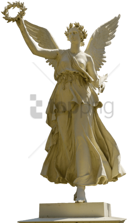 Free Png Statue Woman Holding Crown Png Image With - Statue Transparent (480x722), Png Download