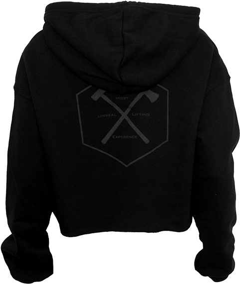 M - U - L - E™ Standard Women's Crop Hoodie - Hoodie (796x642), Png Download