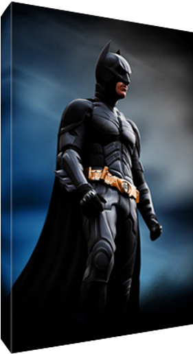Details About Christian Bale Batman The Dark Knight - Action Figure (600x600), Png Download