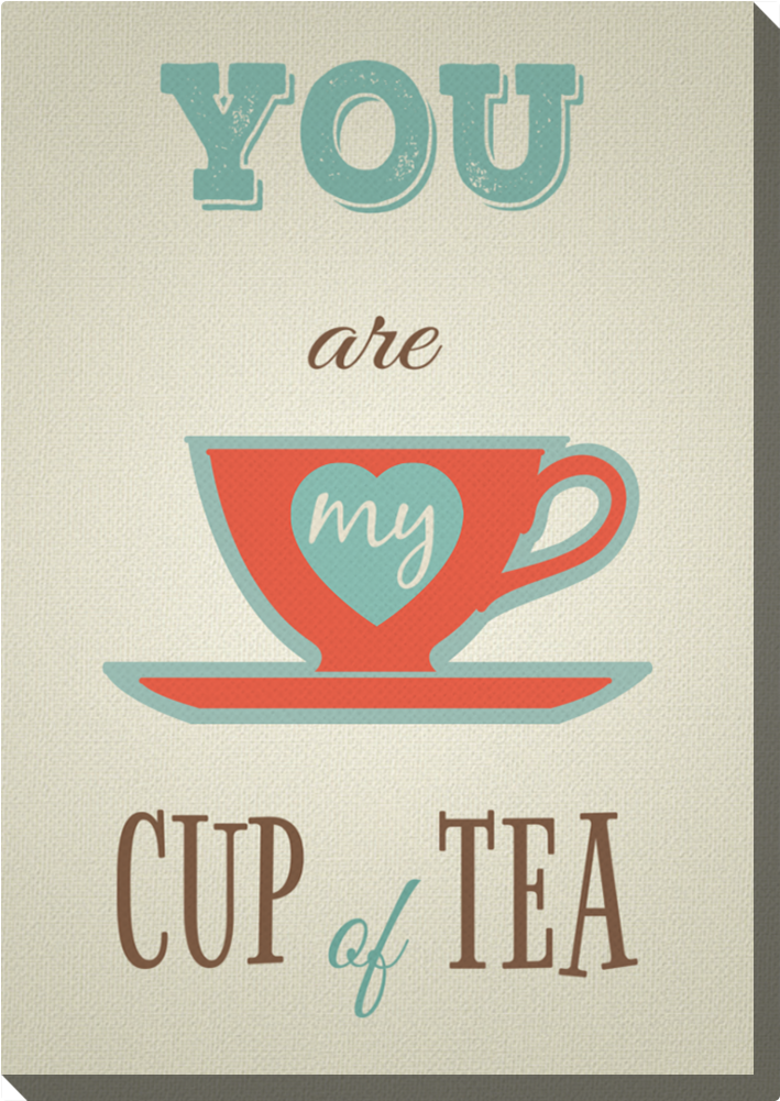 Photo Canvas Cm Cup Of Tea - Poster (1000x1000), Png Download