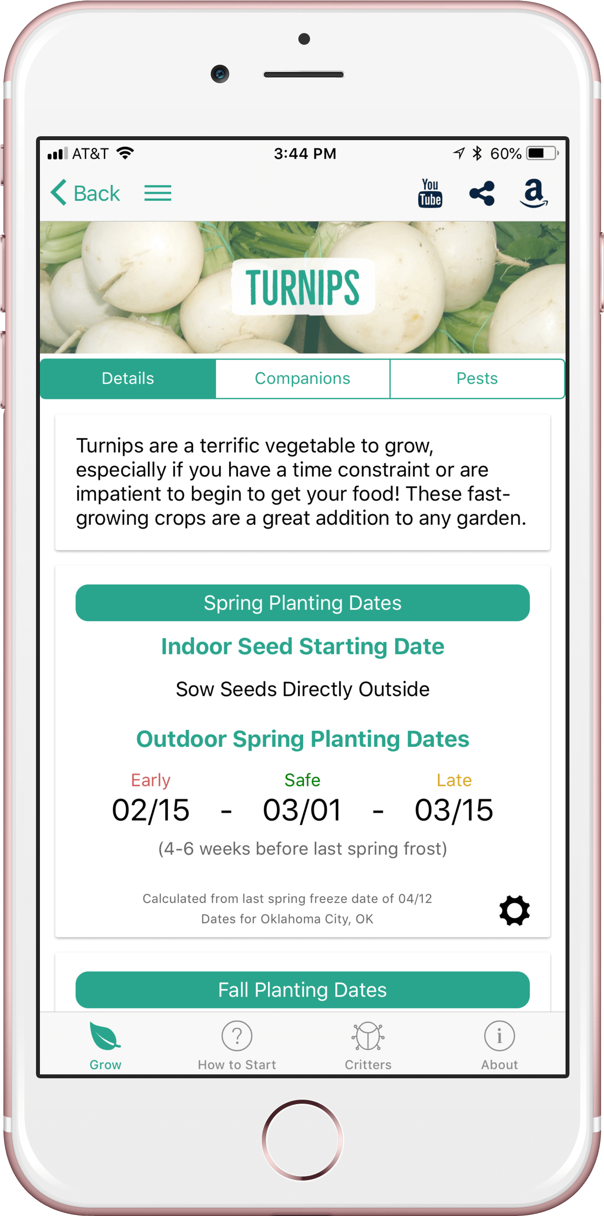 Learn More About Growing Over 80 Different Foods, Including - Wa ++ Setting (1400x2700), Png Download