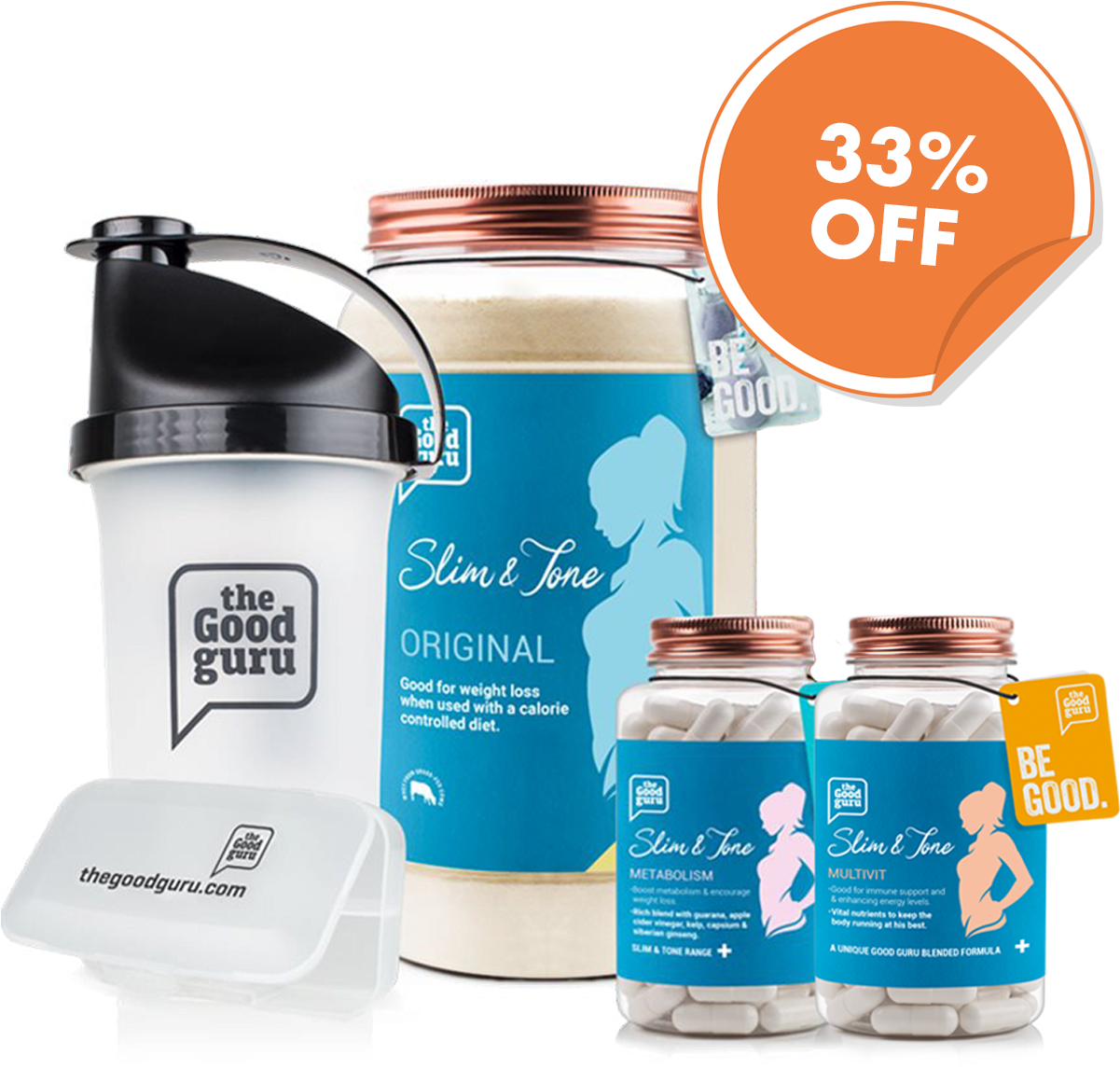 Weight Loss Kit - Water Bottle (1200x1200), Png Download