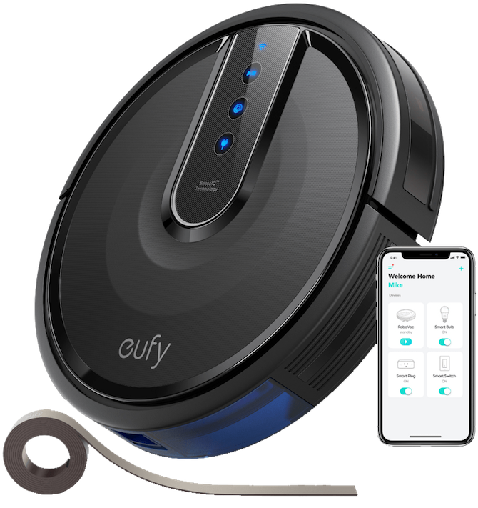 3-point Cleaning System - Eufy Robovac 35c (800x800), Png Download