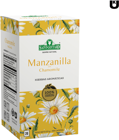 Manzanilla Seccion Grande Sin Logo - Te Saint Gottard (581x561), Png Download