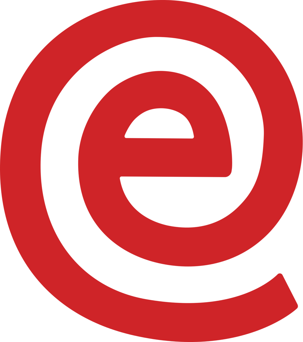 Red Contact Us Email Icon - Pocket Casts Logo (1064x1200), Png Download