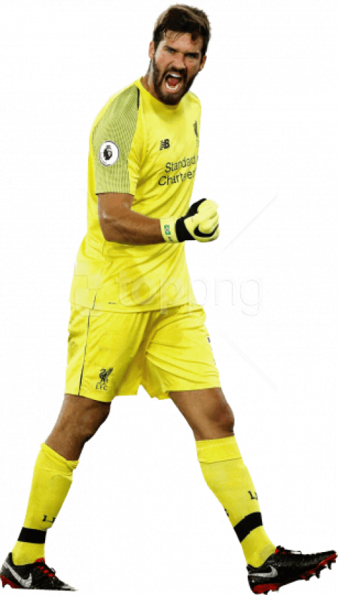 Free Png Download Alisson Becker Png Images Background - Alisson Becker Liverpool Png (480x845), Png Download