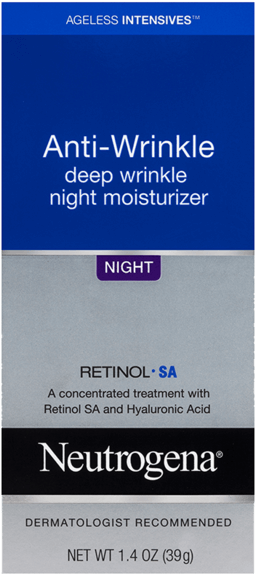 1 Neutrogena Ageless Intensives Deep Wrinkle Moisture (600x601), Png Download