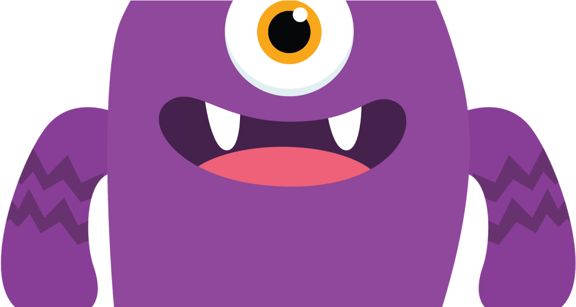 Cartoon Little Monster (1200x630), Png Download