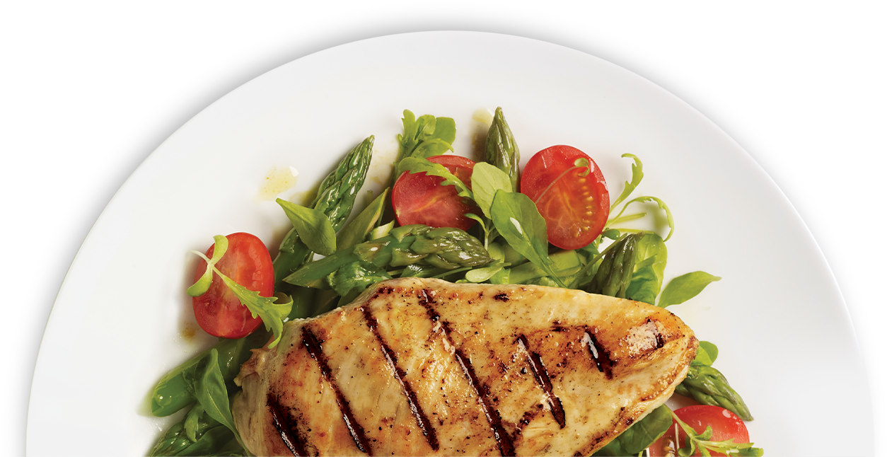 Chicken Breast - Pork Steak (1275x663), Png Download