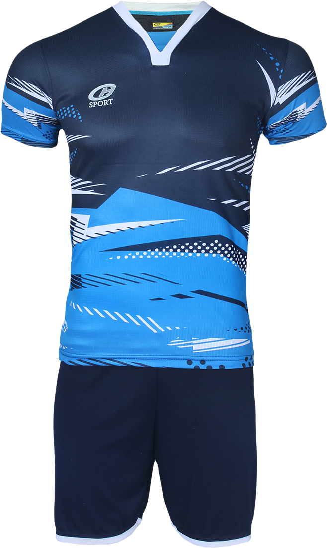 Rox Football Set Darkblue - طرح لباس ورزشی فوتسال (685x1142), Png Download