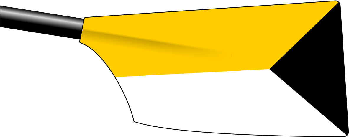Rowing Clip Art - Clip Art Crew Oar (1280x589), Png Download