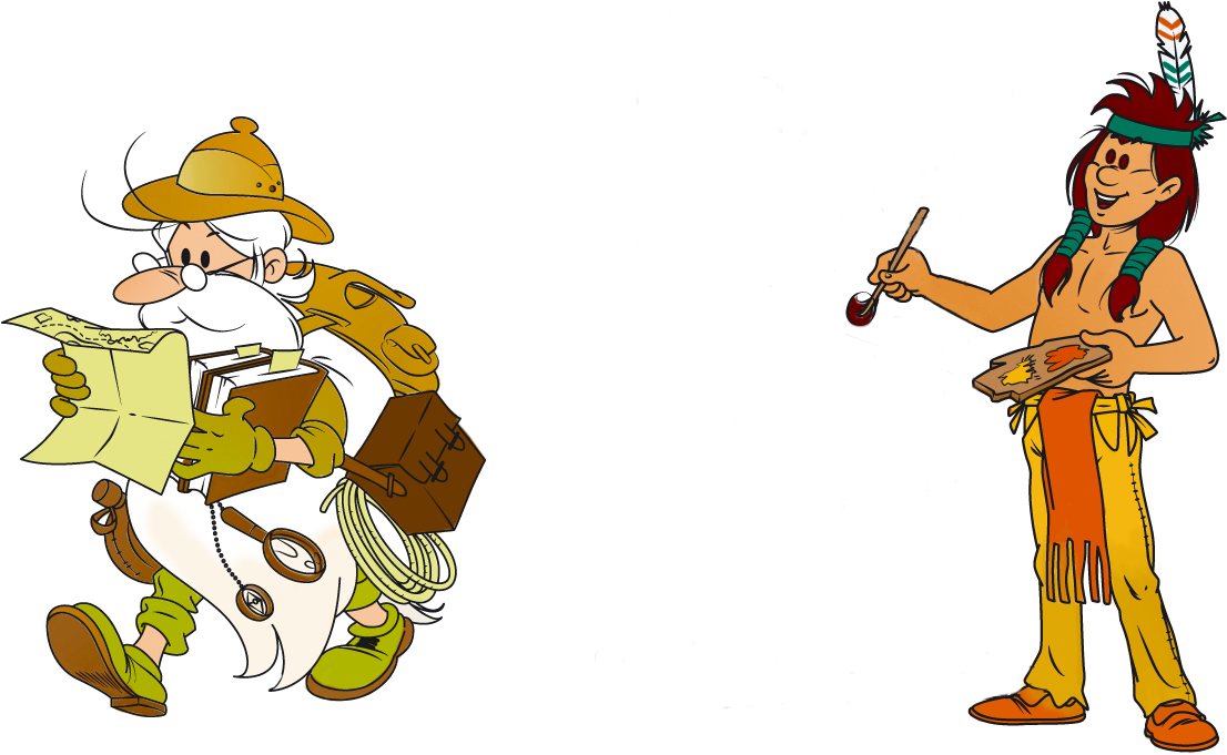 Push The Ignorance Frontiers, Open Knowledge Frontiers - Cartoon (1700x766), Png Download
