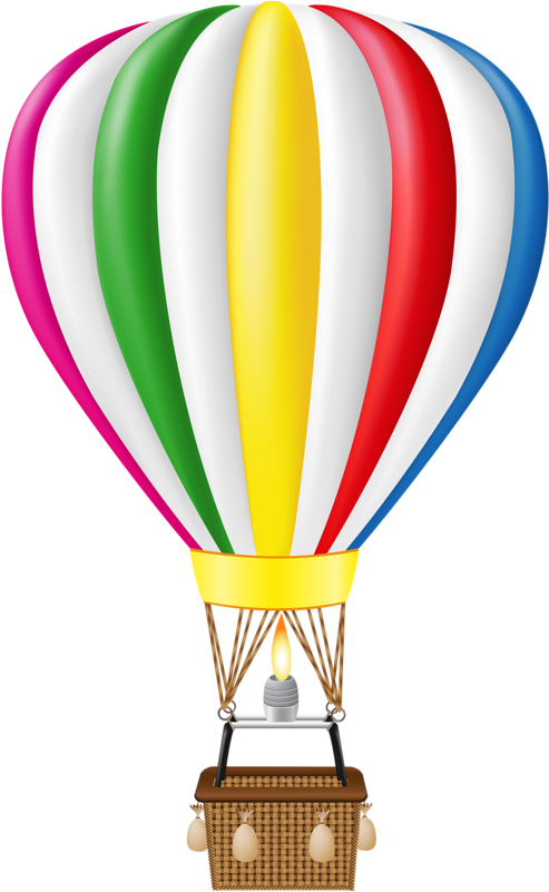 Фото, Автор Soloveika На Яндекс - Editable Hot Air Balloons (493x801), Png Download