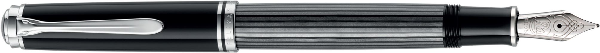 Souverän M805 Anthracite Stresemann Fountain Pen M - Marking Tools (2048x2048), Png Download
