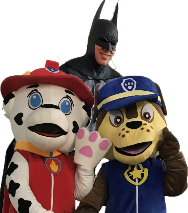 Batmanandpawpatrol - Stuffed Toy (620x700), Png Download