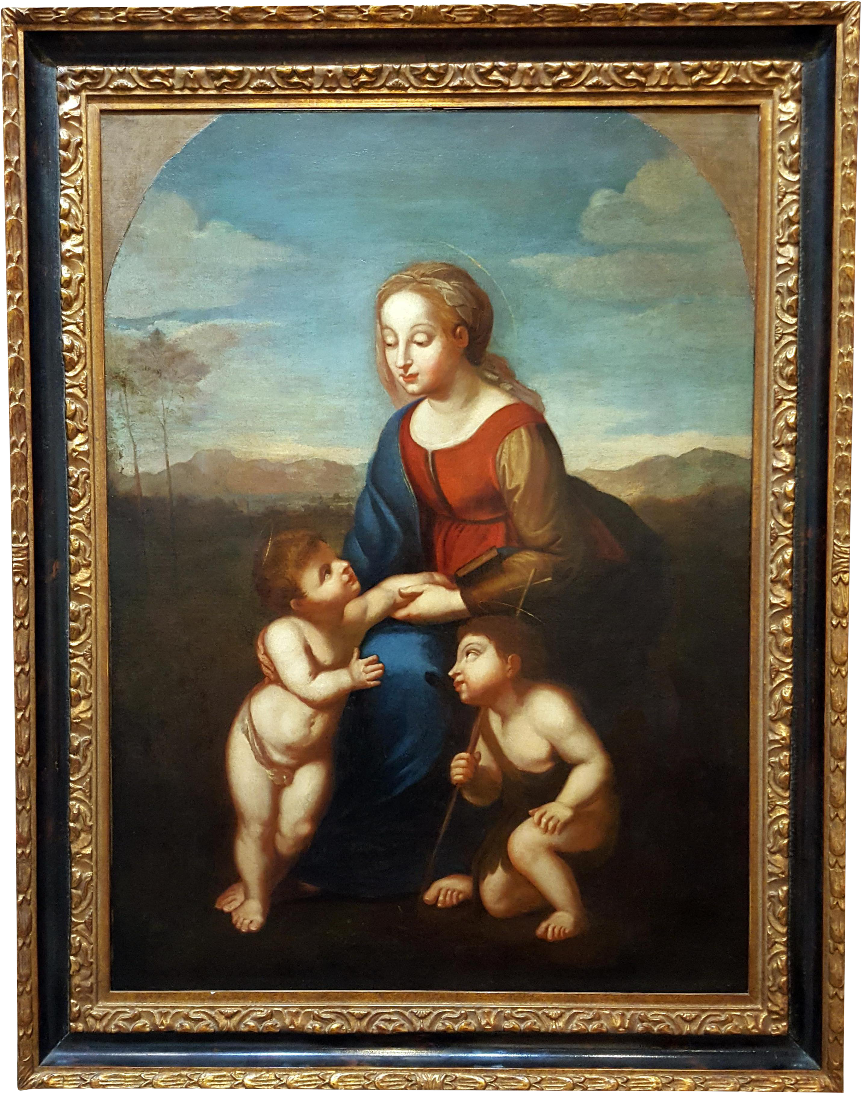 3180 X 4037 7 - Virgin And Child With Saint John (3180x4037), Png Download